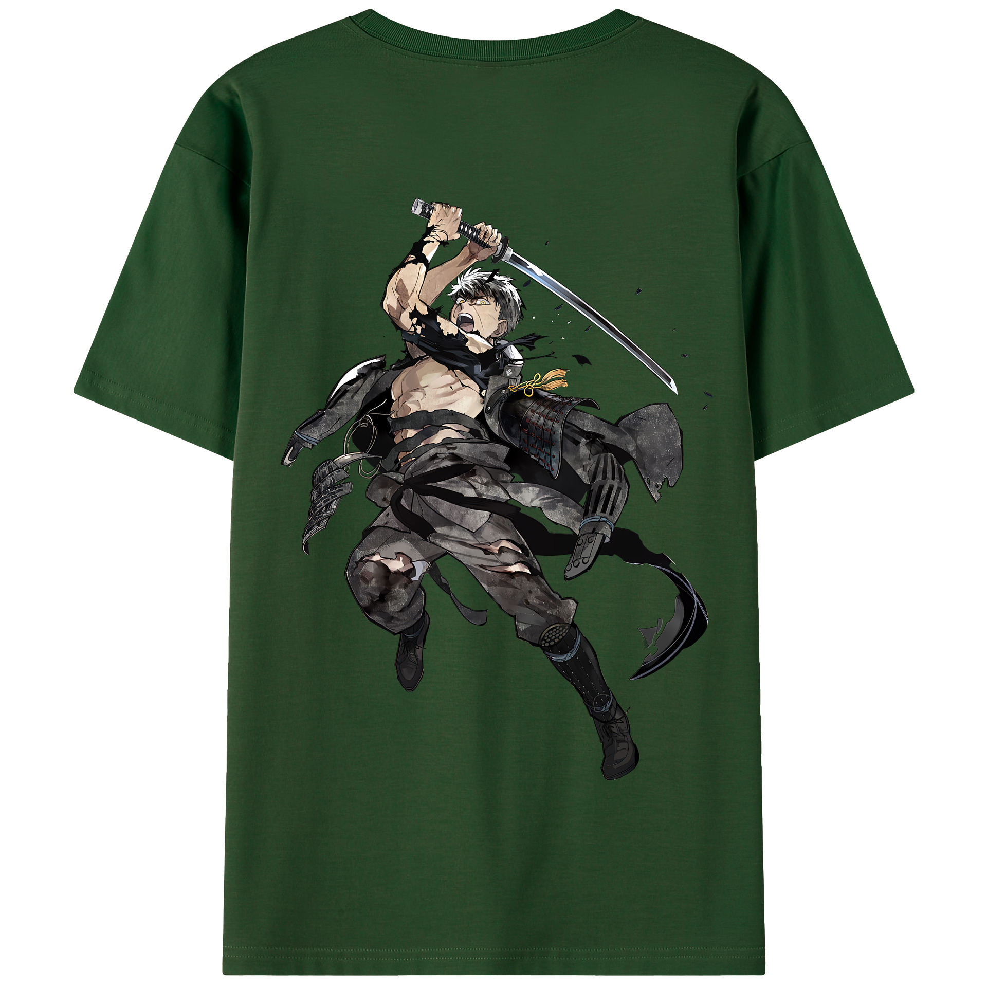 （画像用） 刀剣乱舞 Touken Ranbu 綿100％半袖Tシャツ（背面プリント）